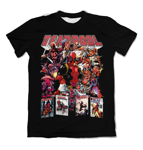 Camisa Deadpool e Wolverine - RETRO - Deadp00l - comprar online