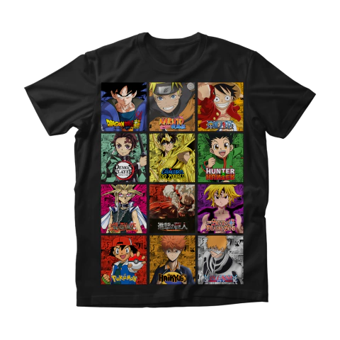 Camisa Protagonistas - Ninja Mix
