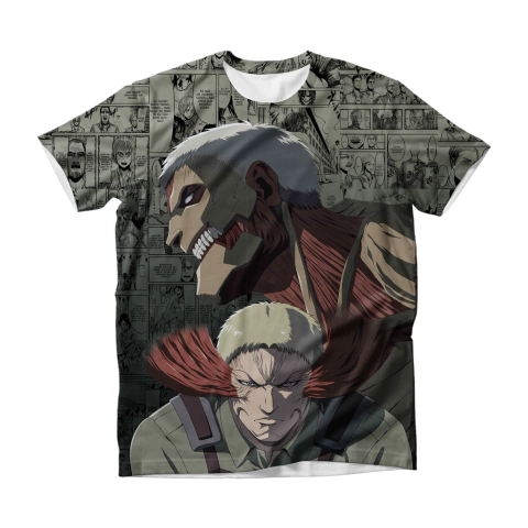 Camisa Mangá - Reiner Braun - Titã Blindado