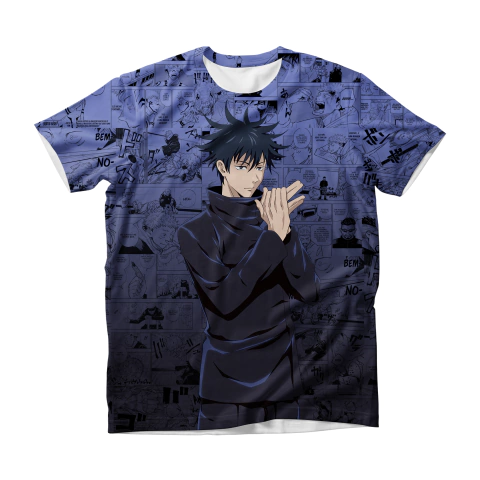 Camisa Mangá - Megumi Fushiguro - V.02