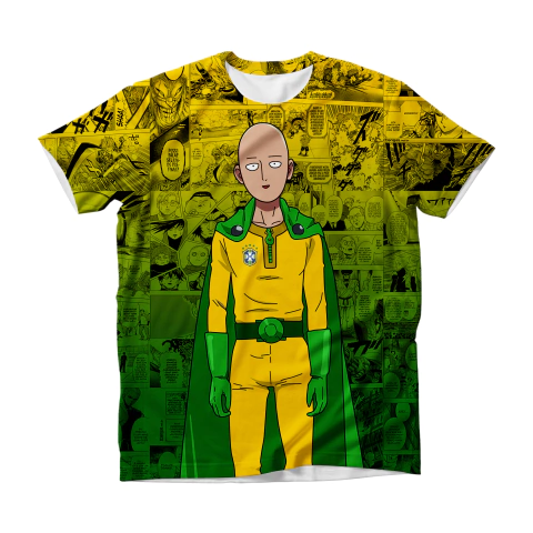 Camisa Mangá - Saitama - Brasil