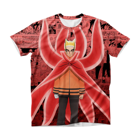 Camisa Mangá - Ninja - Modo Barion - Serious