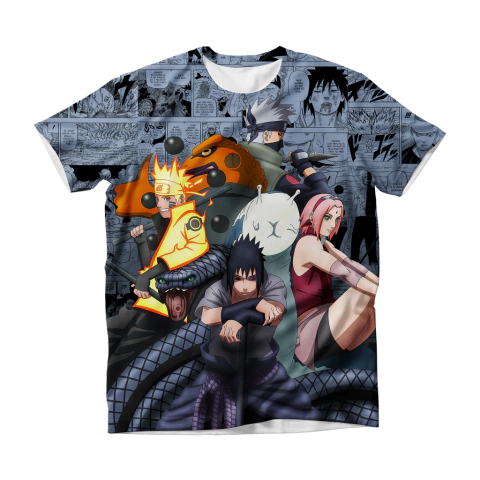 Camisa Mangá - Ninjas Time 7