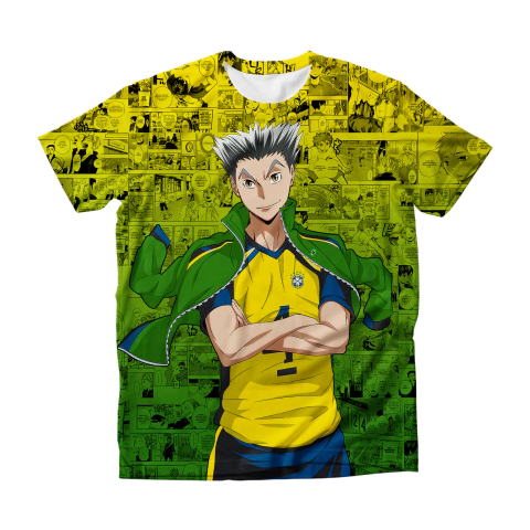 Camisa Mangá - Kotaro Bokuto - Brasil