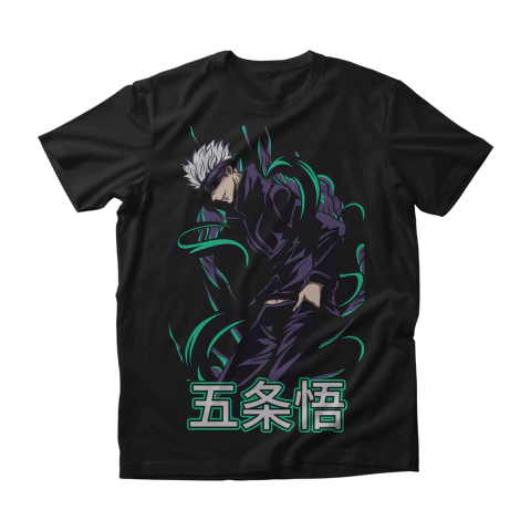 Camisa Jujutsu Kaisen - Satoru Gojo - Cool