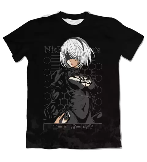 Camisa Nier Automata - 2B - V2 - comprar online