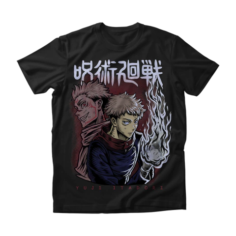 Camisa Jujutsu Kaisen - Itadori Yuji - Sukuna - Classic