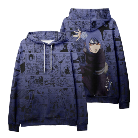 Moletom Mangá - Ninja da Aldeia da Chuva