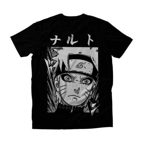 Camisa Ninja da Folha - Sennin Raposa Eyes - Grey