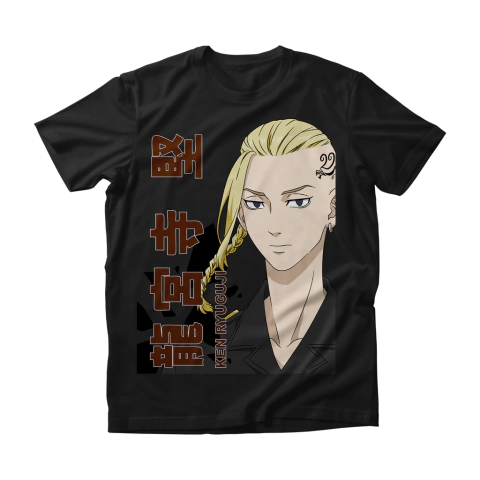 Camisa Tokyo Revengers - Ken Ryuguji