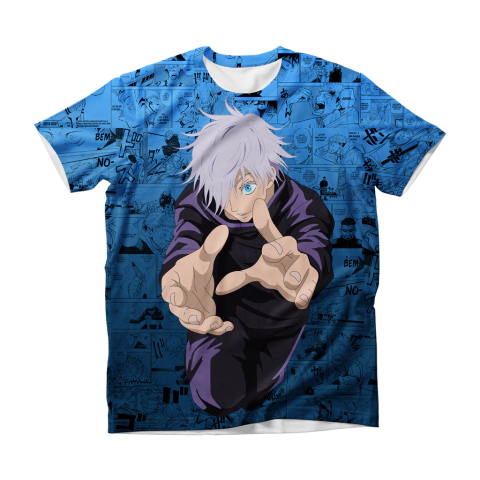 Camisa Mangá - Satoru Gojo