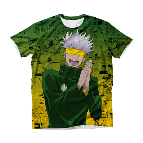 Camisa Mangá - Gojo Satoru - Brasil