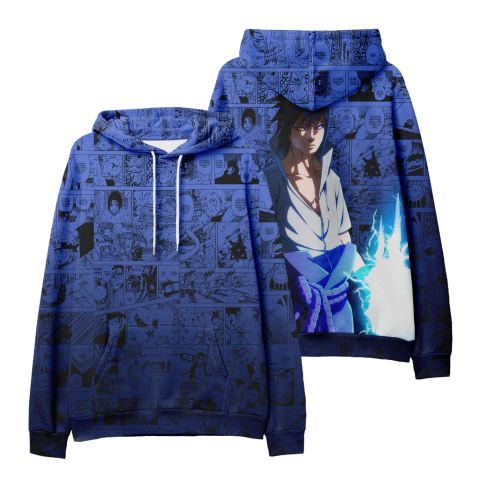 Moletom Mangá - Ninja Dark Blue