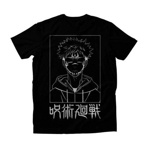 Camisa Jujutsu Kaisen - Itadori Yuji - Sukuna Marks