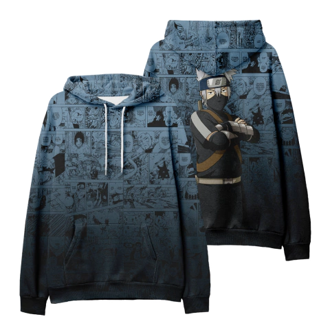 Moletom Mangá - Ninja Blue - Young