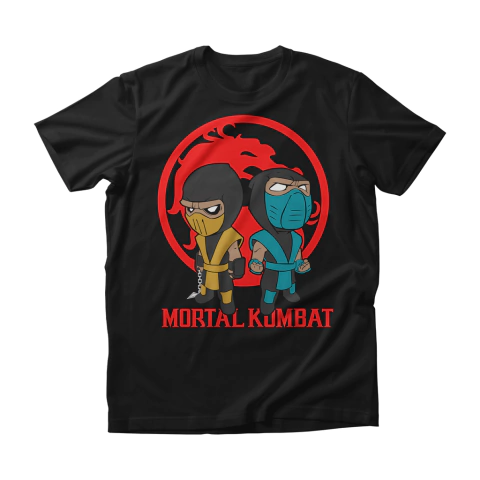 Camisa Mortal Kombat - Rivais