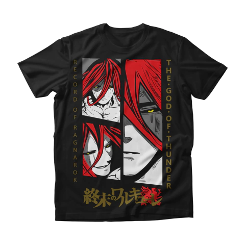 Camisa Record of Ragnarok - The God of Thunder