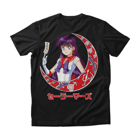 Camisa Sailor Moon - Rei Hino - Moon