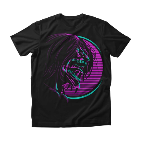 Camisa Attack on Titan - Titã de Ataque - Roar - V.02