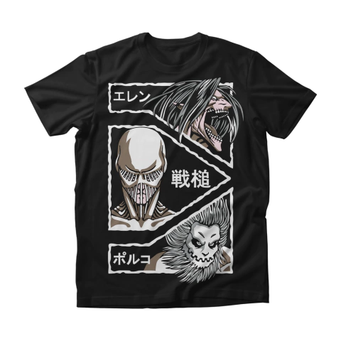 Camisa Attack on Titan - Titãs