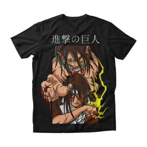Camisa Attack on Titan - Eren Jaeger - V.04