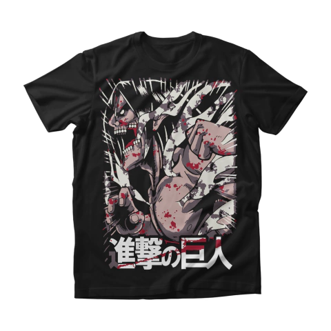 Camisa Attack on Titan - Titã de Ataque - Roar