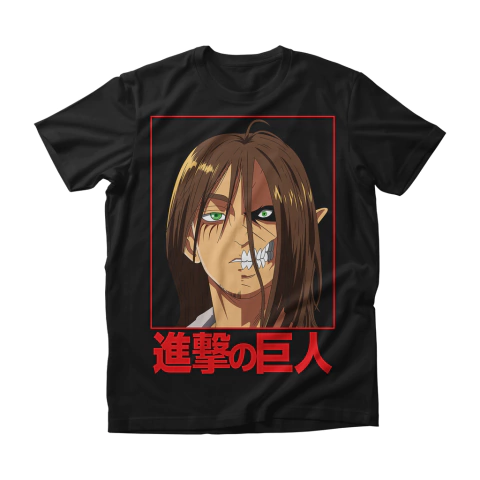 Camisa Attack on Titan - Eren Jaeger - Sides - V.02
