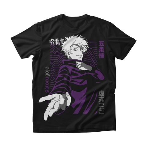 Camisa Jujutsu Kaisen - Satoru Gojo - Come on