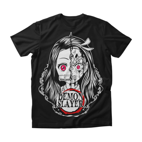 Camisa Demon Slayer - Nezuko Kamado - Oni Side