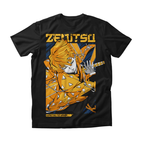 Camisa Demon Slayer - Zenitsu Agatsuma - Thunder Breathing