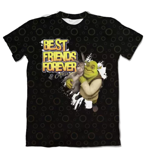 Camisa Shrek - Melhores Amigos para todo sempre - comprar online