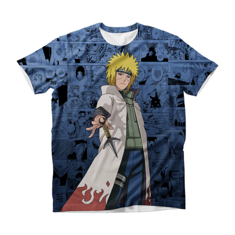 Camisa Mangá - Ninja Blue