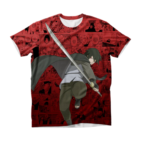Camisa Mangá - Ninja Red - V.05