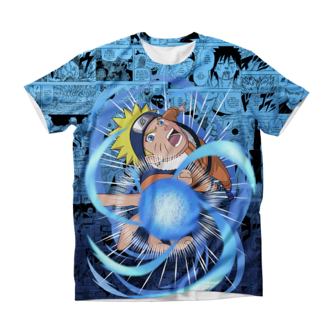 Camisa Mangá - Ninja Rasengan - Clássico