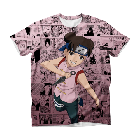 Camisa Mangá - Ninja Pink