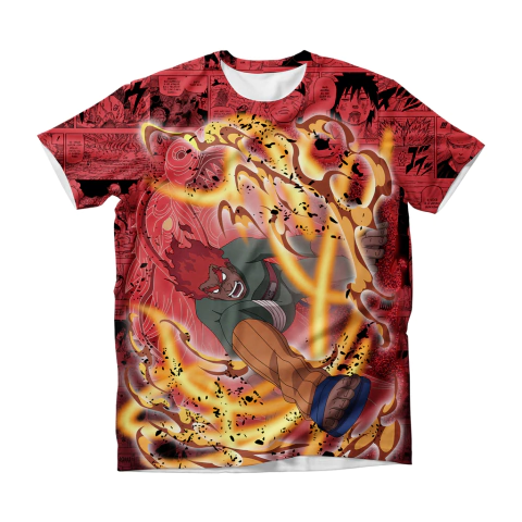 Camisa Mangá - Ninja - Besta Vermelha - V.02
