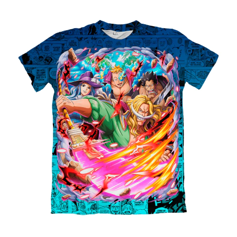 Camisa Mangá - Pirata 001 - comprar online