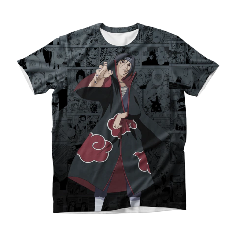 Camisa Mangá - Ninja Black
