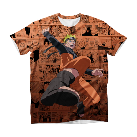 Camisa Mangá - Ninja da Folha