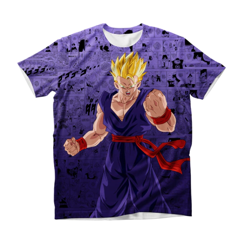 Camisa Mangá - Guerreiro Super - Z
