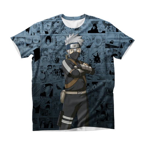 Camisa Mangá - Ninja Blue - Young
