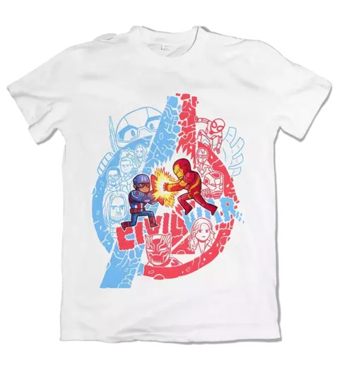 Camisa Guerra Civil - Doodle - comprar online