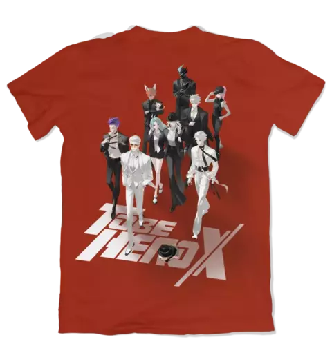 Camisa To be Hero X - Heróis Costas - comprar online