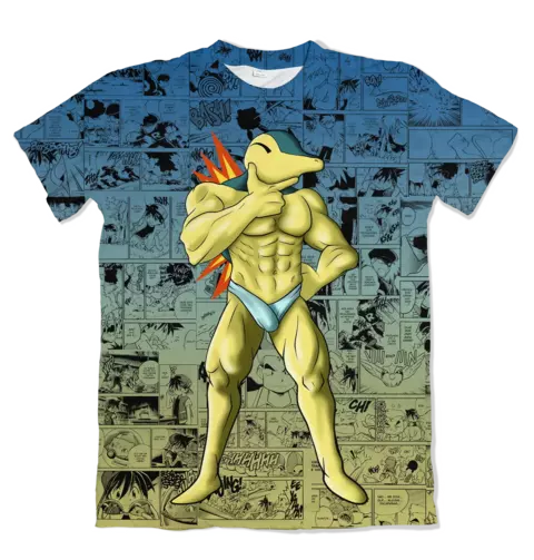 Camisa Pokémon Maromba - Cyndaquil Bombado - comprar online