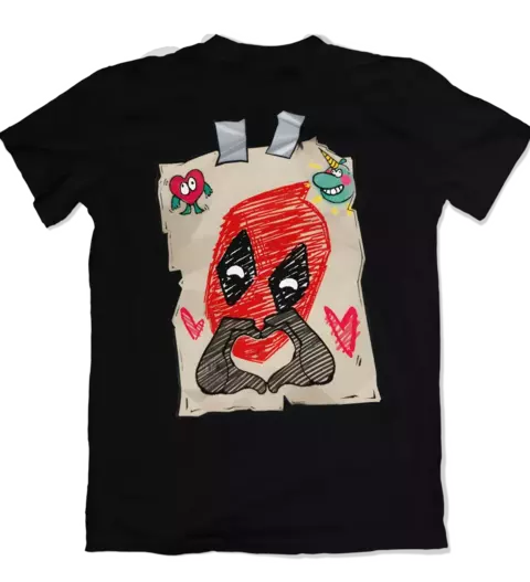 Camisa Deadpool e Wolverine - Papel Costas v2 - comprar online