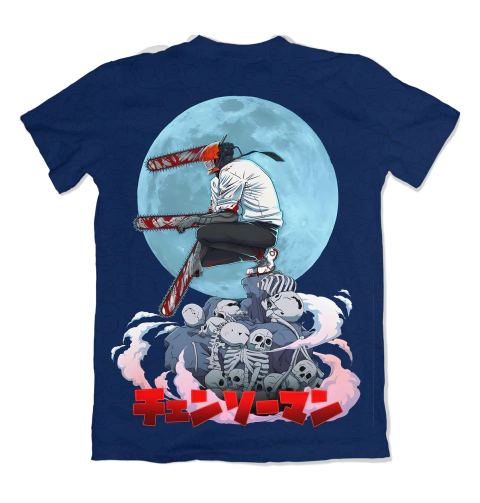 Camisa Chainsaw Man - Denji Clouds - comprar online
