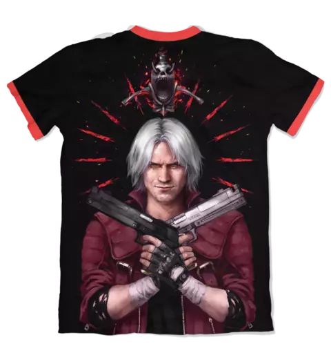 Camisa Devil May Cry - Dante full Costas - comprar online