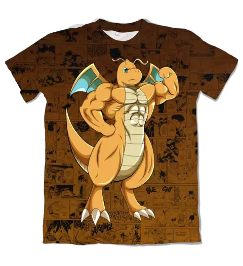 Camisa Pokémon Maromba - Dragonite Bombado - comprar online