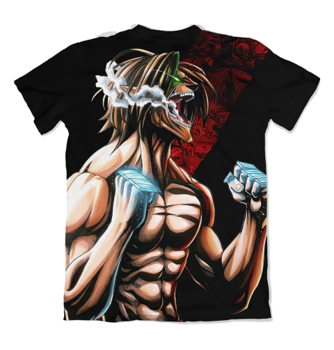 Camisa Attack on Titan - Eren Faixa - comprar online