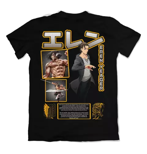 Camisa Attack On Titan - LEGADO - Eren - comprar online